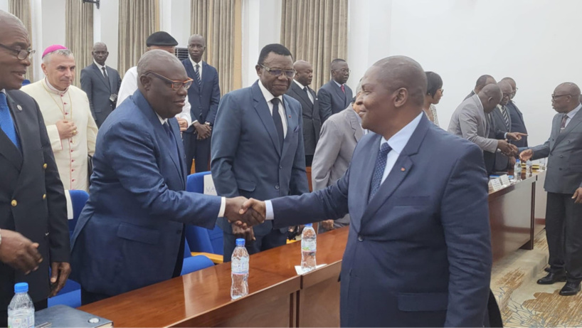 Touadéra aborde les enjeux clés de la RCA lors d'une rencontre avec le corps diplomatique Touadéra aborde les enjeux clés de la RCA lors d'une rencontre avec le corps diplomatique