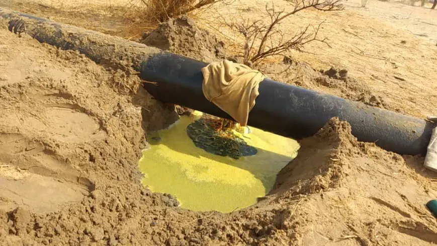 Tchad : réparation du pipeline de Rig-Rig après un déversement de pétrole