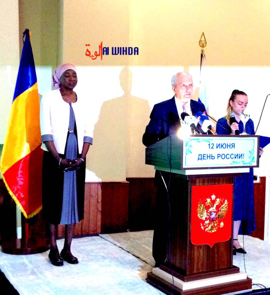 Tchad : la Russie fête sa journée nationale à Ndjamena Tchad : la Russie fête sa journée nationale à Ndjamena