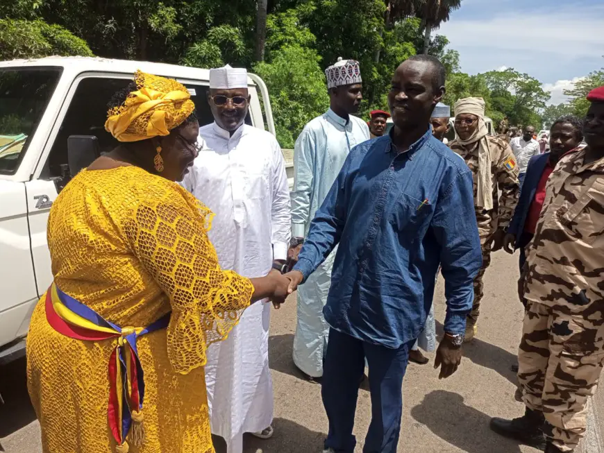 Tchad : le ministre de la Formation professionnelle en visite de travail à Sarh 