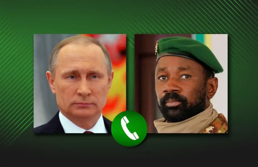 Russie-Mali : Poutine et Goïta entendent renforcer leur coopération