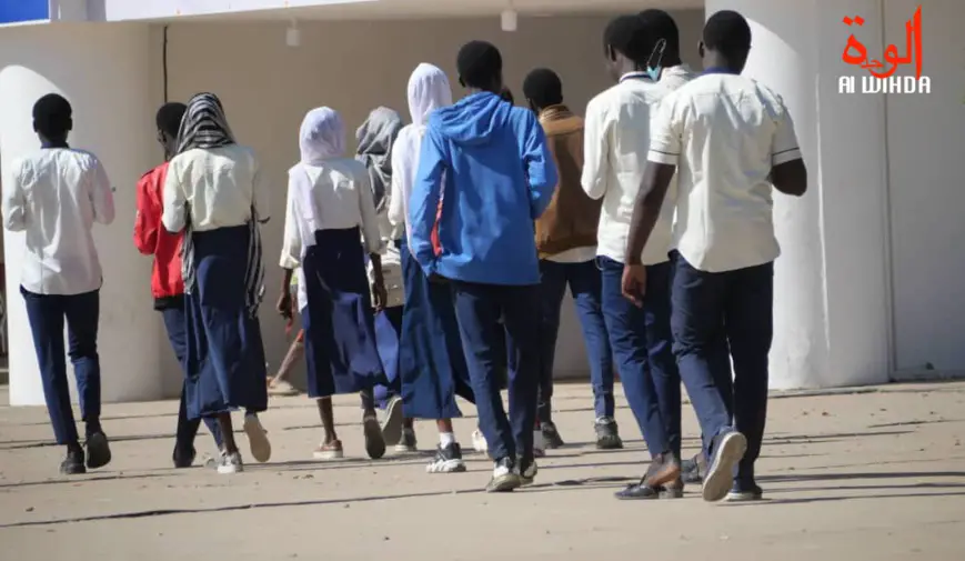 Des jeunes à N'Djamena. © Djibrine Haïdar/Alwihda Info