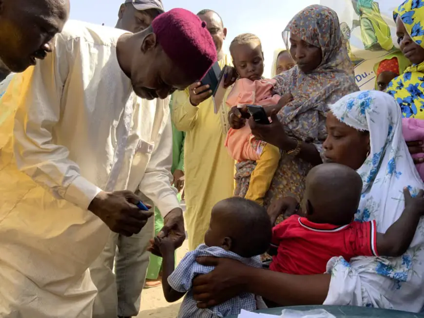 Priorité à la santé des enfants au Tchad : début de la campagne de vaccination contre la poliomyélite à Bol