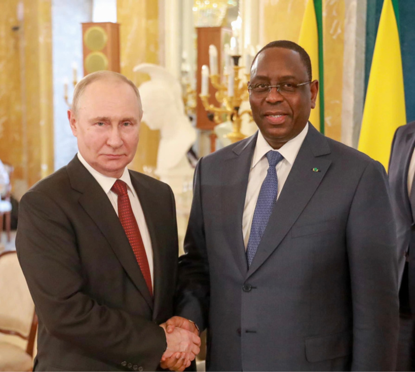 Le président russe réceptif à la médiation africaine