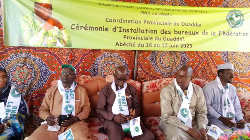 Tchad : le parti RNDT Le Réveil renforce sa présence au Ouaddaï