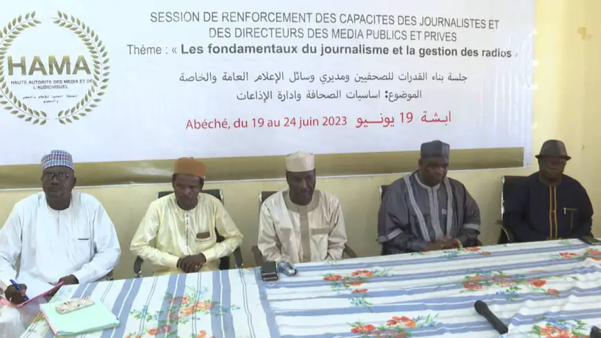 Tchad : la HAMA renforce les capacités des journalistes et des directeurs de radios à l'Est