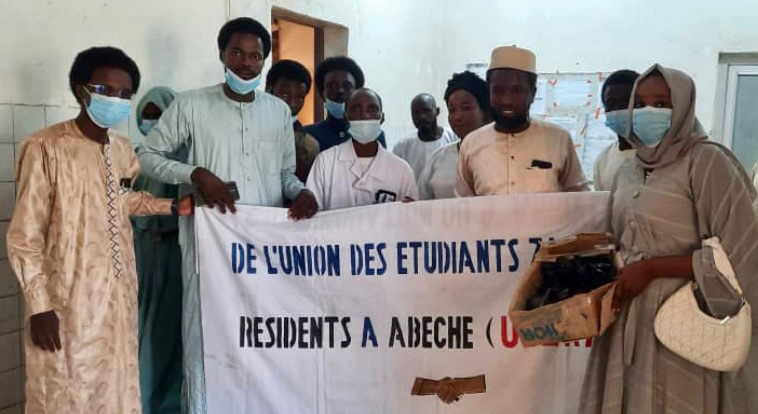 Tchad : des étudiants d’Abéché font un généreux don au Centre Hospitalier Universitaire