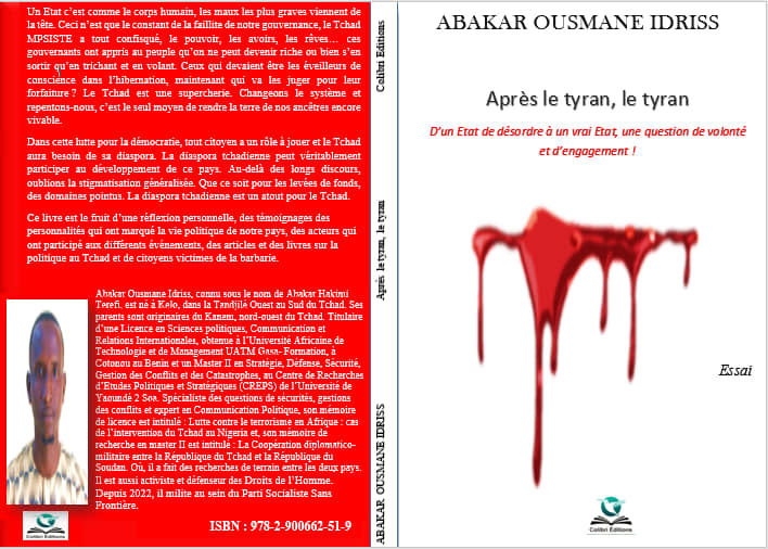 Après le tyran, le tyran : Un essai percutant sur la transition au Tchad Après le tyran, le tyran : Un essai percutant sur la transition au Tchad