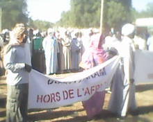Tchad : Grande marche de soutien à l'armée à Am Timan Tchad : Grande marche de soutien à l'armée à Am Timan