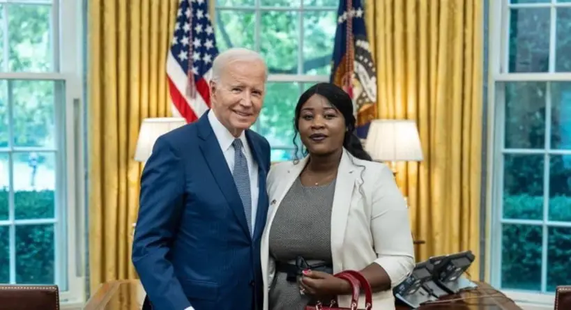 Tchad-USA : Gata Kitoko présente ses lettres de créance au président Joe Biden
