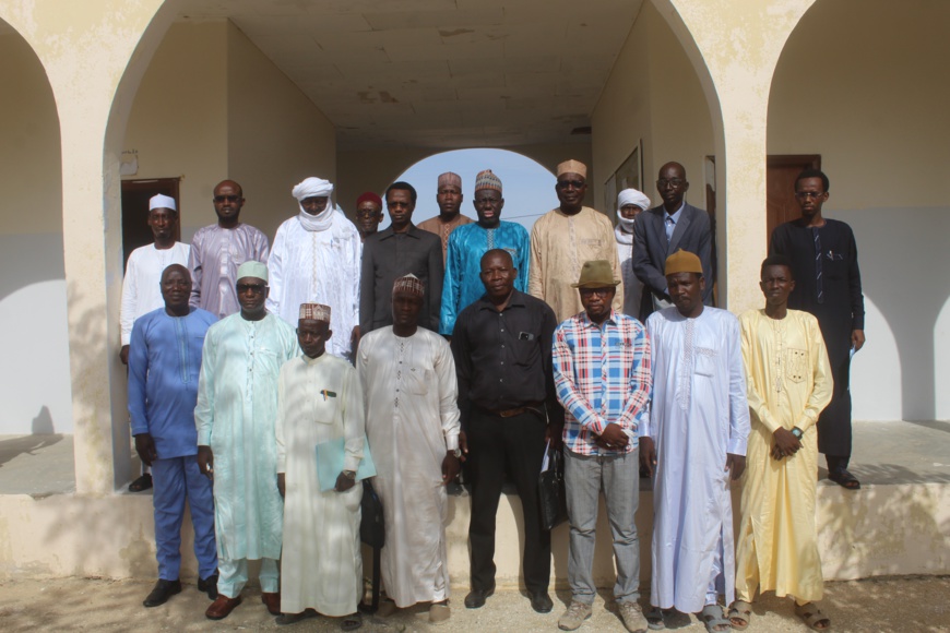 Tchad : passation de service entre le chef de station sortant et entrant de l'ONAMA à Mao Tchad : passation de service entre le chef de station sortant et entrant de l'ONAMA à Mao