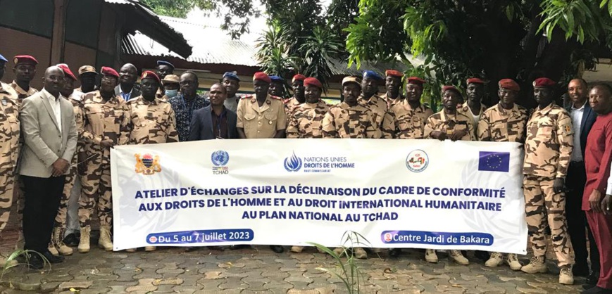 Tchad : les forces de défense et de sécurité discutent de la conformité aux normes internationales
