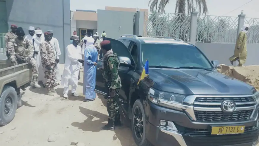 Tchad : le gouverneur du Borkou inspecte les chantiers majeurs de Faya