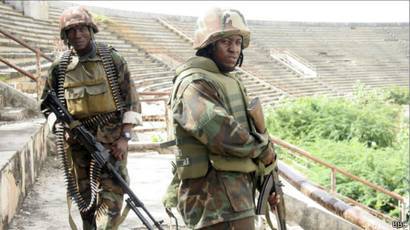 Soldats de l'Amisom Soldats de l'Amisom