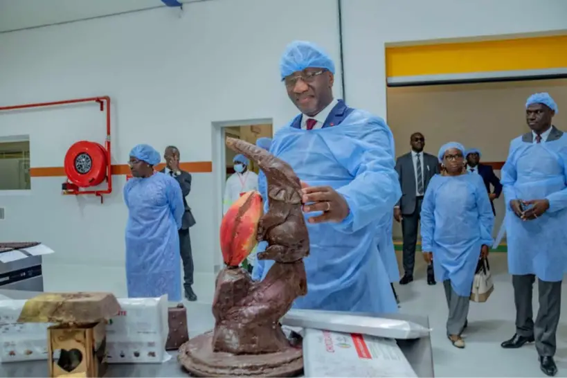 Côte d’Ivoire : inauguration d’une usine de production de chocolat