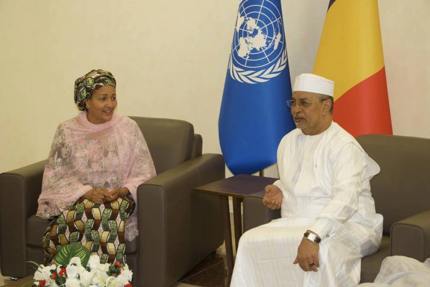 La secrétaire générale adjointe des Nations Unies au Tchad pour une visite de travail La secrétaire générale adjointe des Nations Unies au Tchad pour une visite de travail
