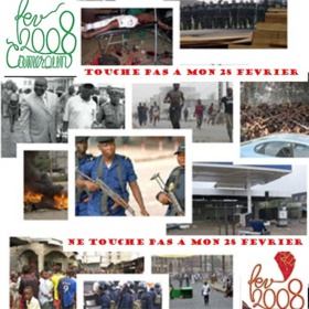 MOUVEMENT DE FEVRIER 2008 AU CAMEROUN : NE TOUCHE PAS À MON 28 FEVRIER !