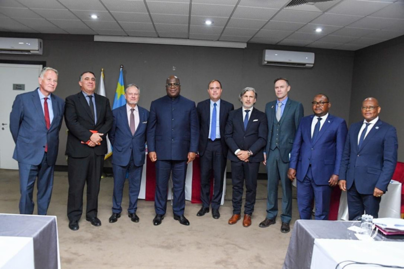 Le président Tshisekedi multiplie les consultations à N’Djamena