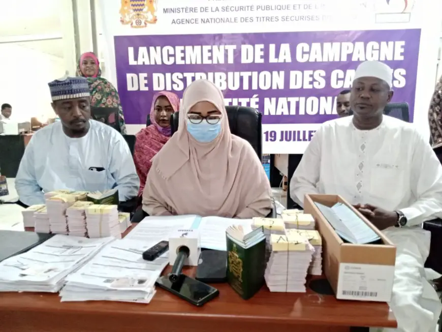Tchad : L'ANATS lance la campagne de distribution des cartes d'identité pour tous les citoyens