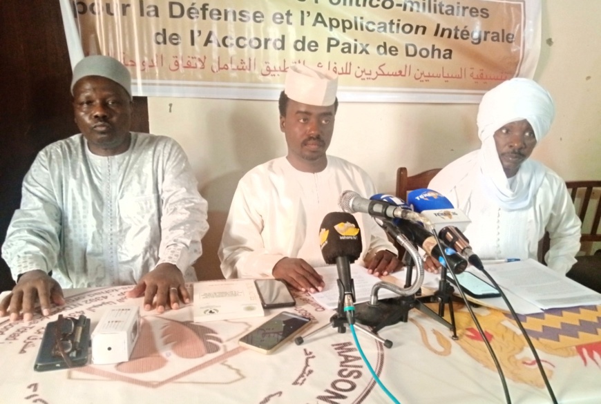 Tchad : d'ex-politico-militaires dénoncent le non-respect de l'accord de Doha Tchad : d'ex-politico-militaires dénoncent le non-respect de l'accord de Doha