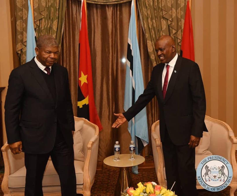Renforcement des liens entre l'Angola et le Botswana lors d'une visite d'État. © PRB Renforcement des liens entre l'Angola et le Botswana lors d'une visite d'État. © PRB
