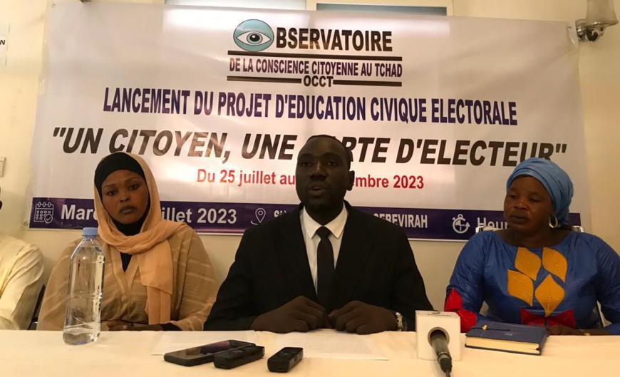 L'OCCT lance une campagne d'éducation civique électorale au Tchad L'OCCT lance une campagne d'éducation civique électorale au Tchad
