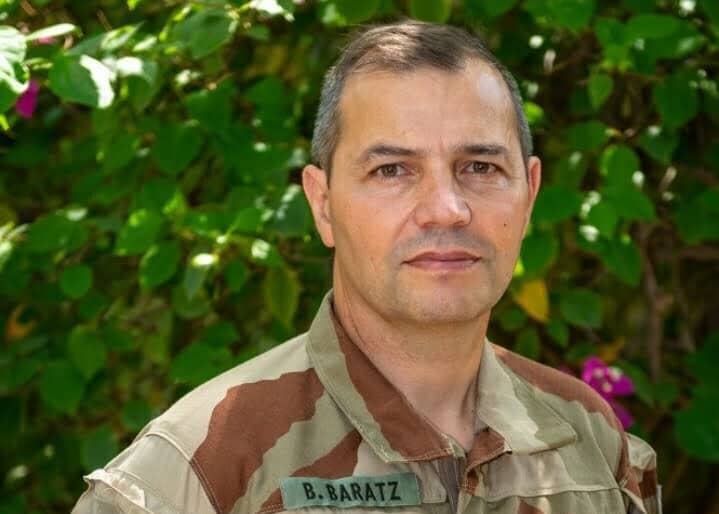 Le Commandant des forces françaises au Sahel, le général Bruno Baratz. Le Commandant des forces françaises au Sahel, le général Bruno Baratz.