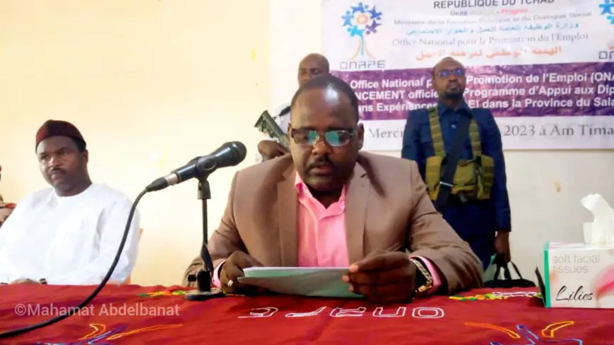 Tchad : l’ONAPE lance son Programme d’appui aux diplômés sans expériences (PADE) à Am-Timan