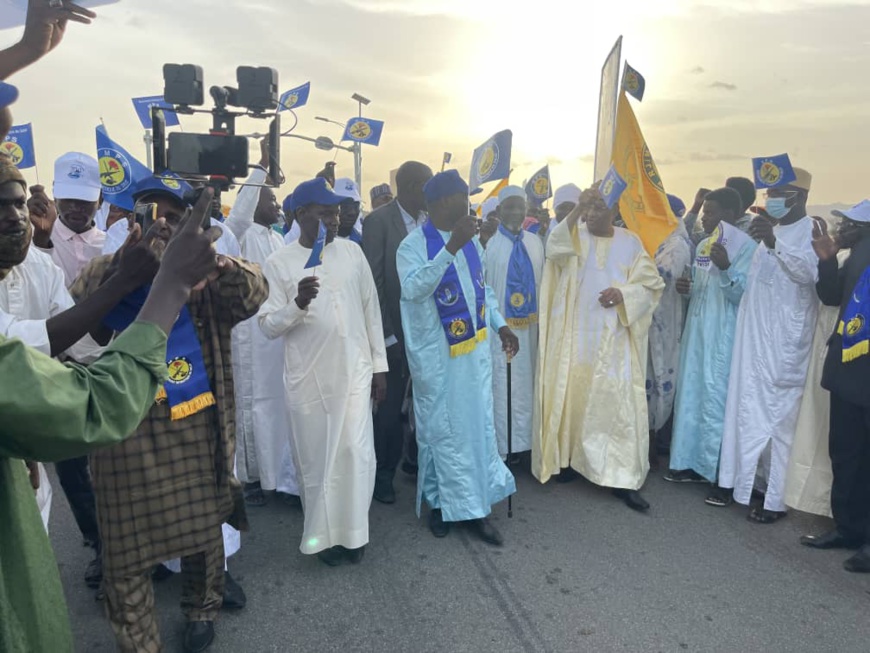 Tchad : le n°2 du MPS accueilli à Abéché pour l'inauguration du siège provincial du parti Tchad : le n°2 du MPS accueilli à Abéché pour l'inauguration du siège provincial du parti