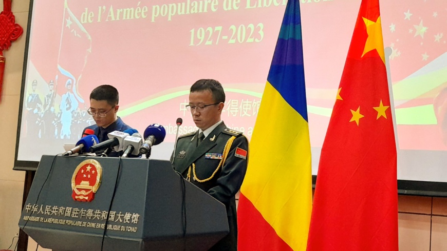 Tchad : l'ambassade de Chine célèbre le 96ème anniversaire de la fondation de l'Armée Populaire de Libération Tchad : l'ambassade de Chine célèbre le 96ème anniversaire de la fondation de l'Armée Populaire de Libération
