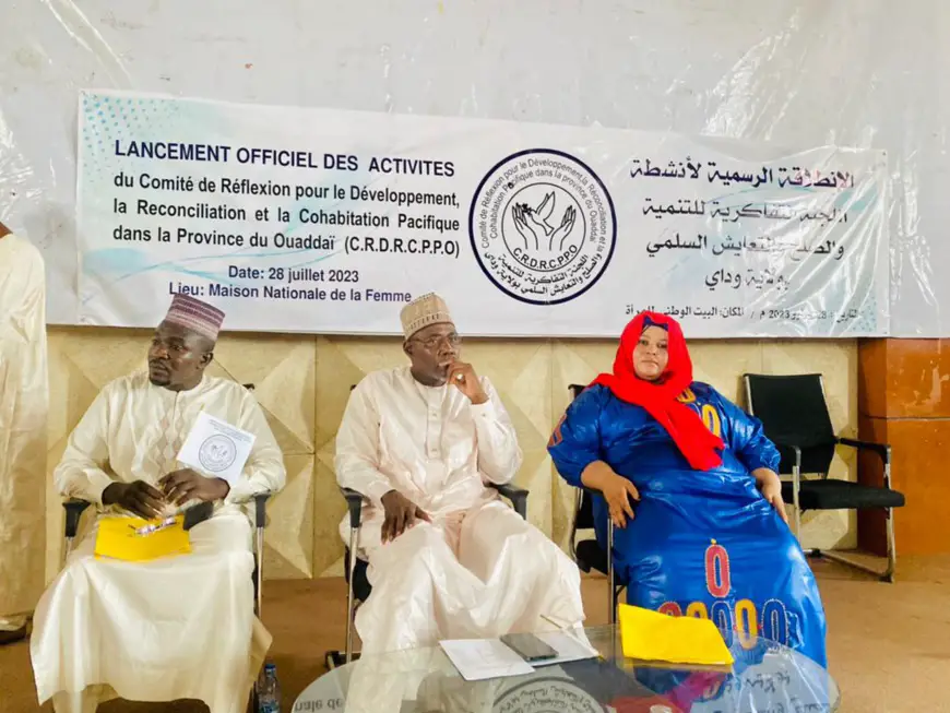 Tchad : un programme de réconciliation et cohabitation au Ouaddai à travers le CRDCPPO