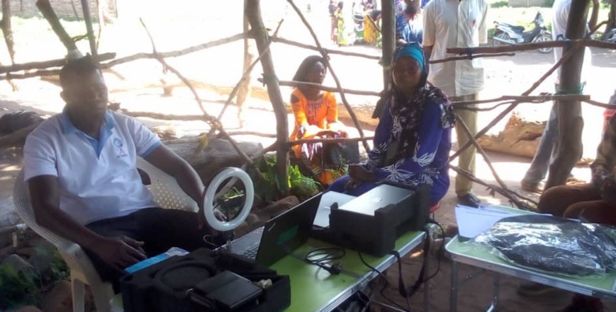 Tchad : l'opération de révision du fichier électoral lancée à Bébédjia Tchad : l'opération de révision du fichier électoral lancée à Bébédjia