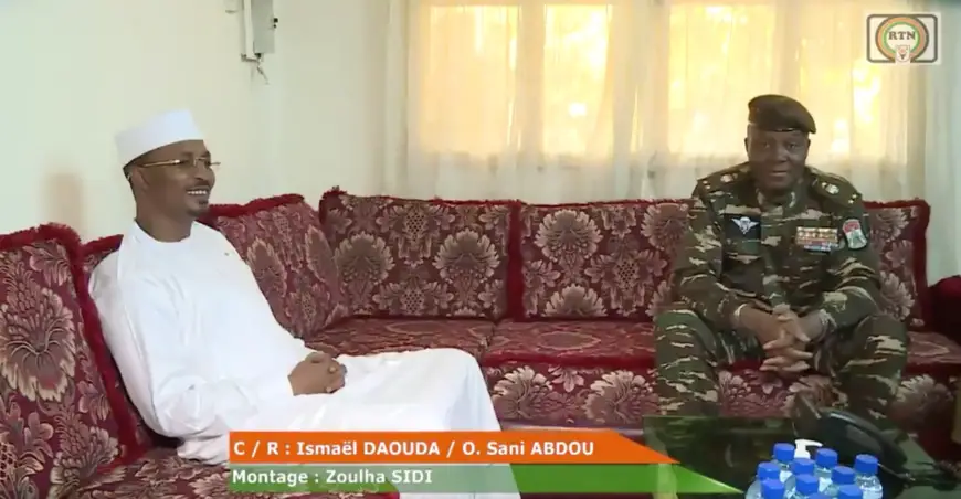 ​Niger : le médiateur Mahamat Deby a rencontré le général Tchiani au Palais présidentiel