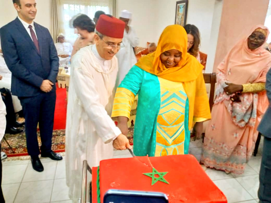 L'Ambassade du Maroc au Tchad célèbre le 24ème anniversaire de la fête du Trône L'Ambassade du Maroc au Tchad célèbre le 24ème anniversaire de la fête du Trône