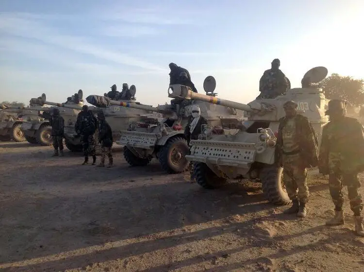 Des soldats tchadiens. Crédit photo : Sources