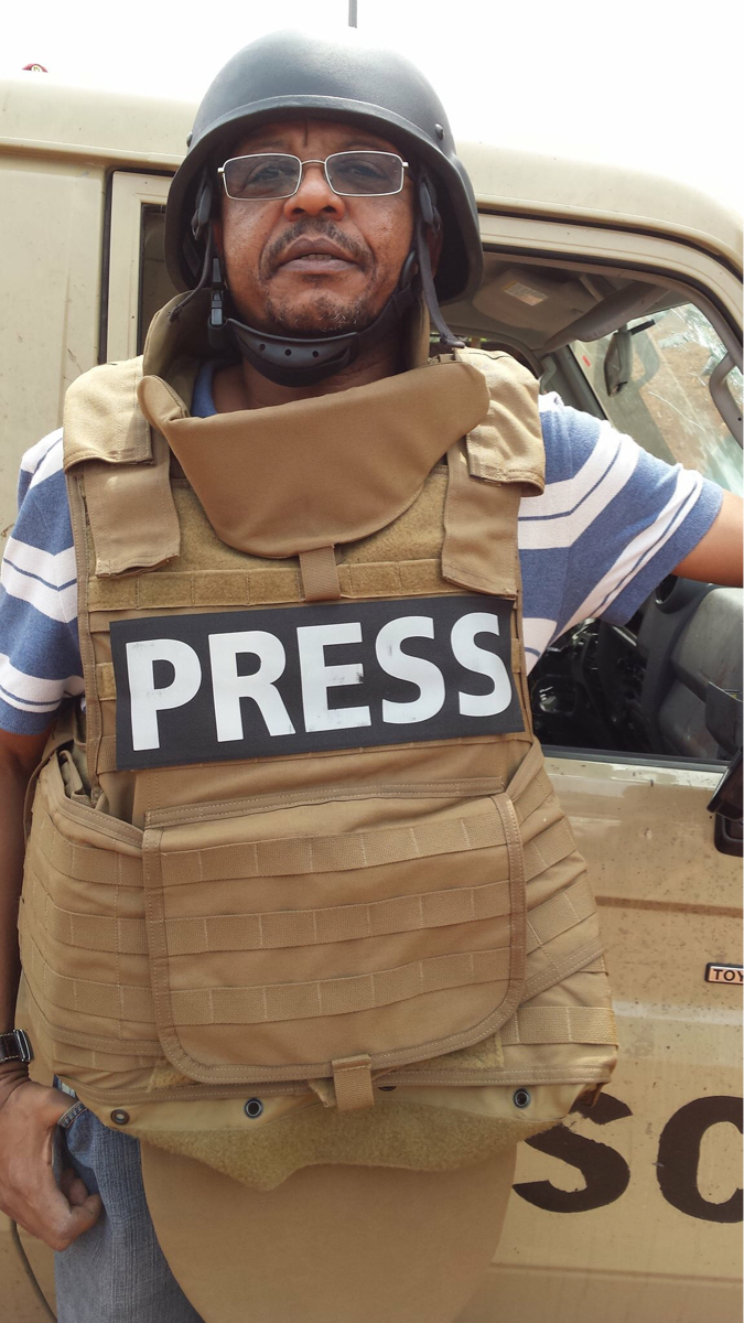 Le journaliste Urbain Jansé. Le journaliste Urbain Jansé.