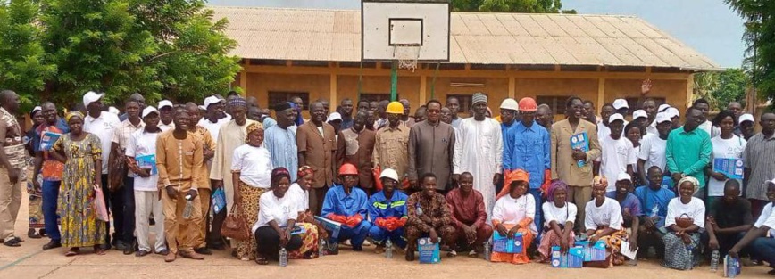 Tchad : des jeunes diplômés sans expérience soutenus avec des stages pré-emplois à Pala