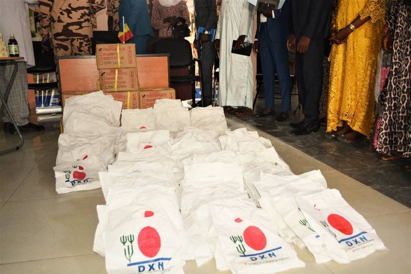 Tchad : des produits de soins médicaux et d'hygiène remis à la DGSSIE Tchad : des produits de soins médicaux et d'hygiène remis à la DGSSIE