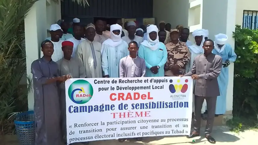 Tchad : une campagne de sensibilisation sur l'importance du référendum lancée au Ouaddaï