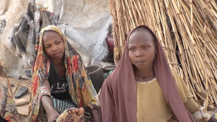 Des réfugiés à l'Est du Tchad. Crédits : Djibrine Haïdar/Alwihda Info