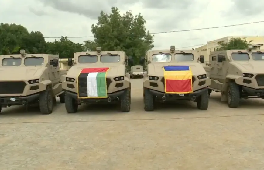 Tchad : l'armée réceptionne des nouveaux véhicules blindés