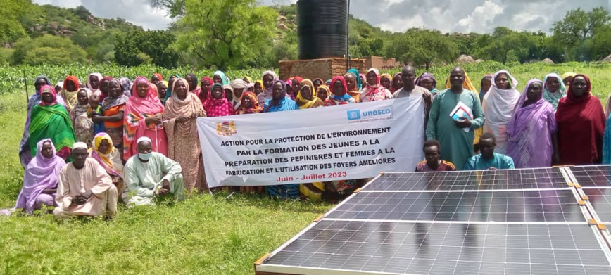 Tchad : activités prometteuses à Zerli, pépinières, foyers améliorés et mini-château Tchad : activités prometteuses à Zerli, pépinières, foyers améliorés et mini-château