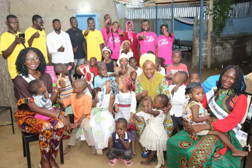 Tchad : l'association Câlin apporte ses « câlins » aux jeunes orphelins de l'APSOA