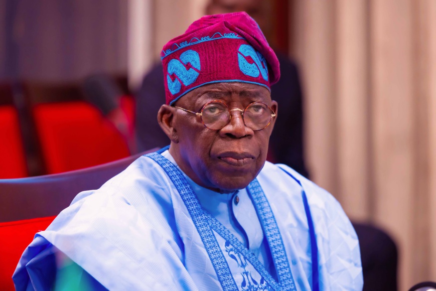 Le président nigérian Bola Tinubu. © DR