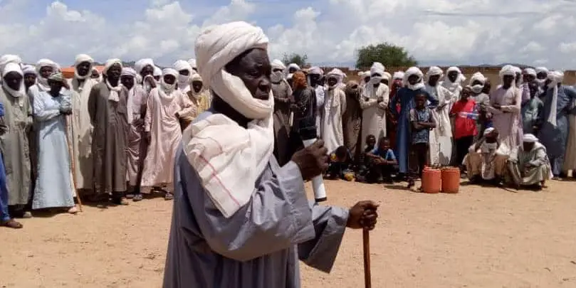 Tchad : la ville d'Abkhouta dans le Ouaddaï sensibilisée sur l'importance du référendum