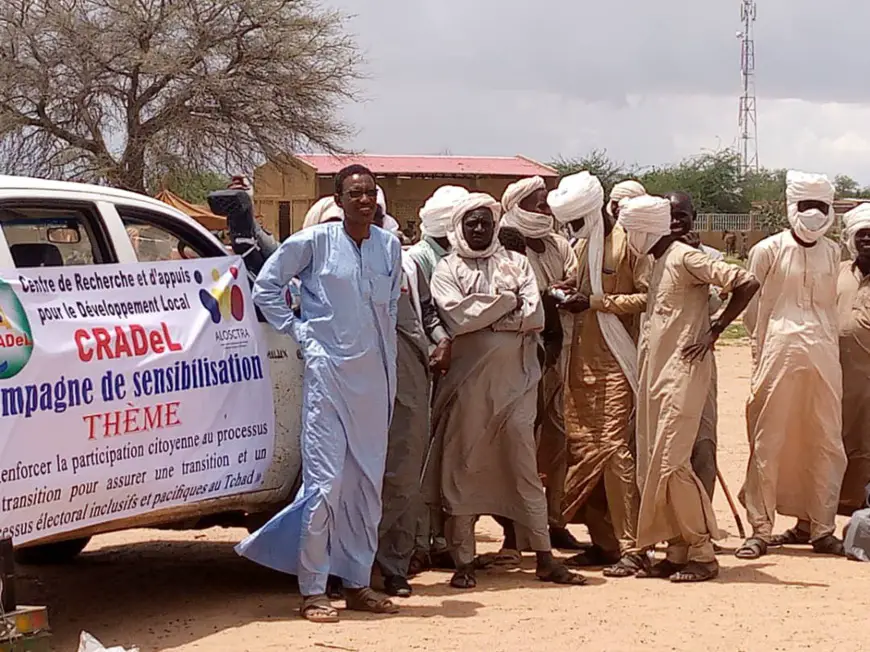 Tchad : la ville d'Abkhouta dans le Ouaddaï sensibilisée sur l'importance du référendum
