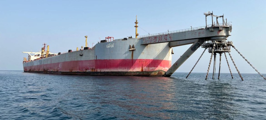 Le FSO Safer au large du Yémen en mer Rouge. © UNDP