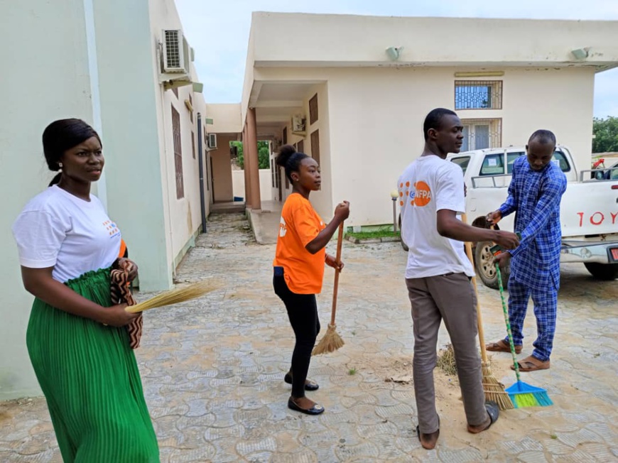 Tchad : une action collective à l'ASTBEF à l'occasion de la Journée internationale de la jeunesse