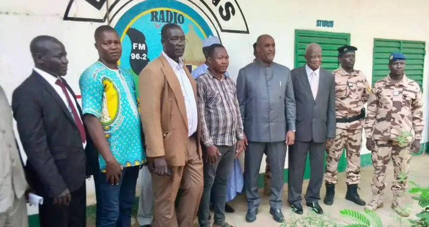 Tchad : le ministre de la Communication en visite à Doba