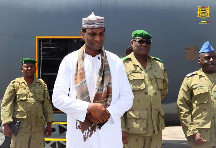 Ali Lamine Zeine : "un engagement fort du Tchad à soutenir le Niger". © Primature Ali Lamine Zeine : "un engagement fort du Tchad à soutenir le Niger". © Primature